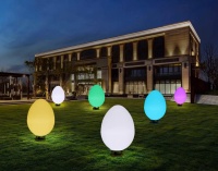 Светильник Яйцо 65х110 солнечная батарея, RGB Светильник Яйцо 65х110 солнечная батарея, RGB