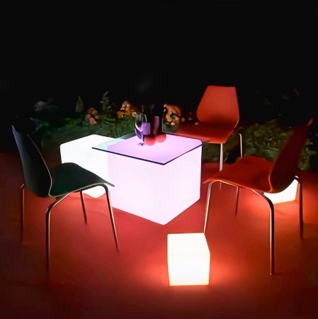 Светильник Куб 60 питание от сети 220В, RGB