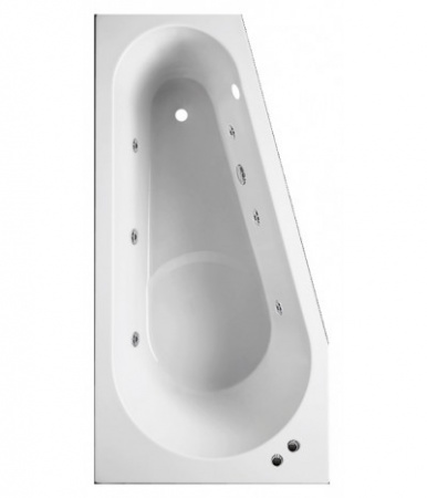 Ванна Riho Delta 150x80 с гидромассажем (Левая)